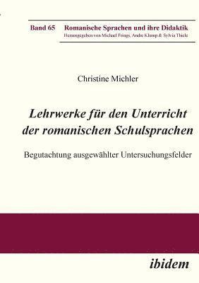 bokomslag Lehrwerke fr den Unterricht der romanischen Schulsprachen