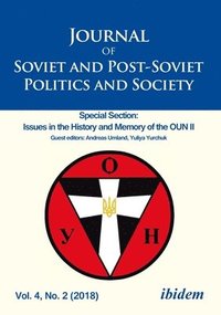 bokomslag Journal of Soviet and Post-Soviet Politics and Society