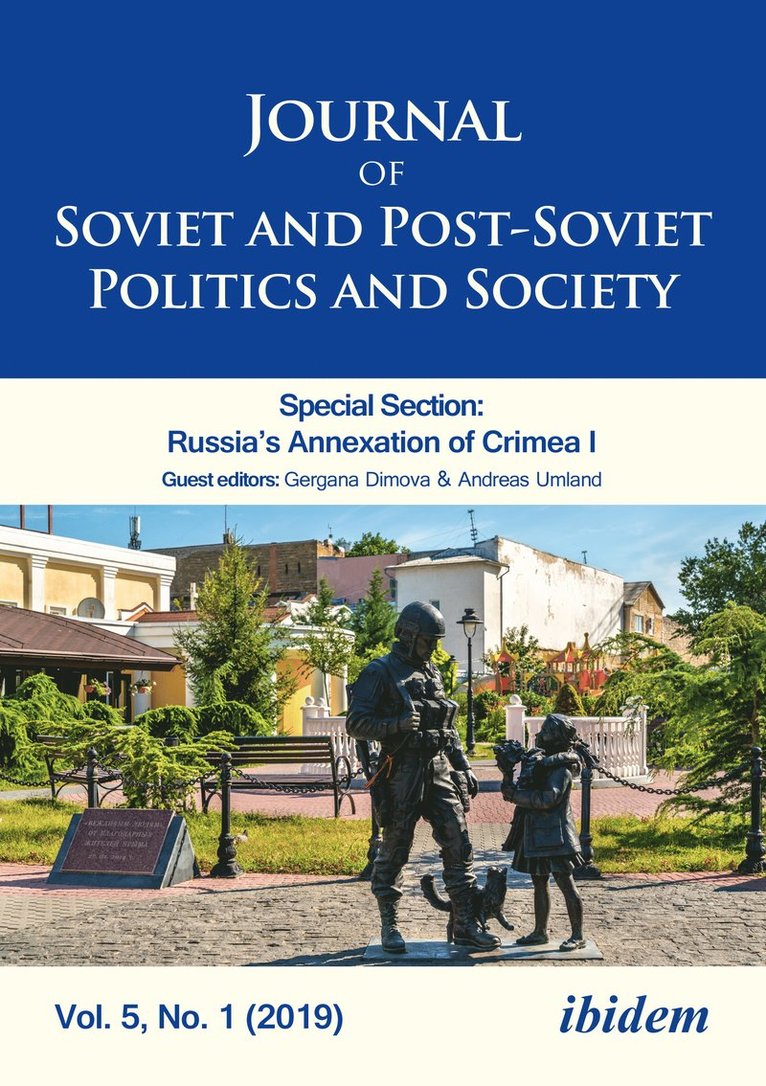 Journal of Soviet and Post-Soviet Politics and Society 1