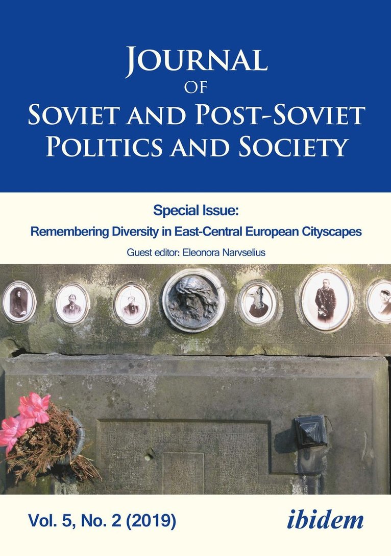 Julie Fedor, Andrey Makarychev, Andreas Umland, Eleonora Narvselius - Journal of Soviet and Post-Soviet Politics and Society, Häftad