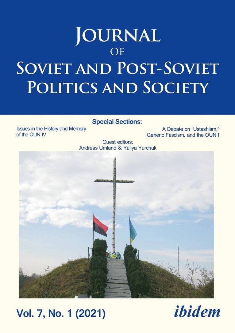 Julie Fedor, Andrey Makarychev, Andreas Umland, Yulia Yurchuk - Journal of Soviet and Post-Soviet Politics and Society, Häftad