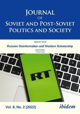 Julie Umland Fedor, Julie Fedor, Andreas Umland - Journal of Soviet and Post-Soviet Politics and Society, Häftad