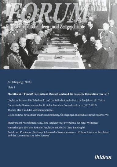 Leonid Luks, Gunter Dehnert, Nikolaus Lobkowicz, Alexei Rybakow, Andreas Umland - Forum für osteuropäische Ideen- und Zeitgeschichte, Häftad