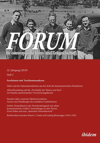 Leonid Luks, Gunter Dehnert, Nikolaus Lobkowicz, Alexei Rybakow, Andreas Umland - Forum für osteuropäische Ideen- und Zeitgeschichte, Häftad