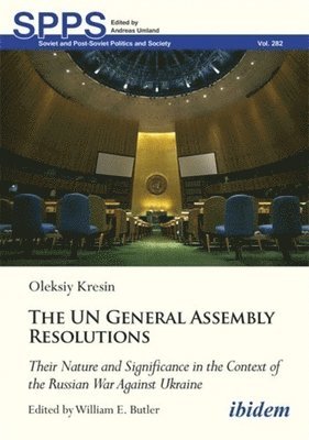 bokomslag United Nations General Assembly Resolutions