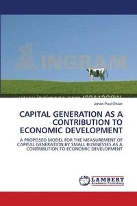 bokomslag Capital Generation as a Contribution to Economic Development