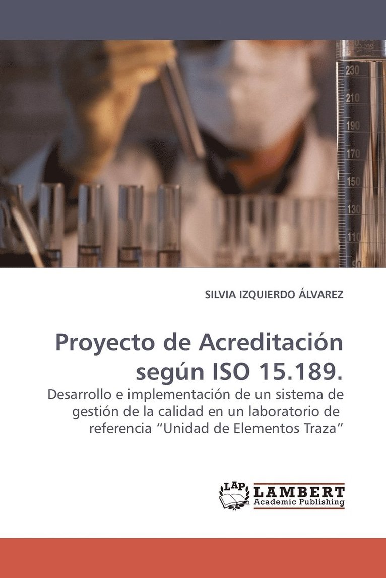 Proyecto de Acreditacion Segun ISO 15.189. 1