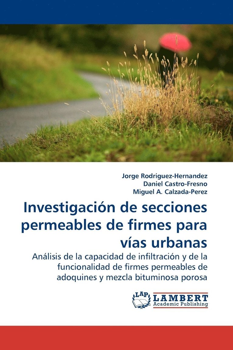Investigacion de Secciones Permeables de Firmes Para Vias Urbanas. 1