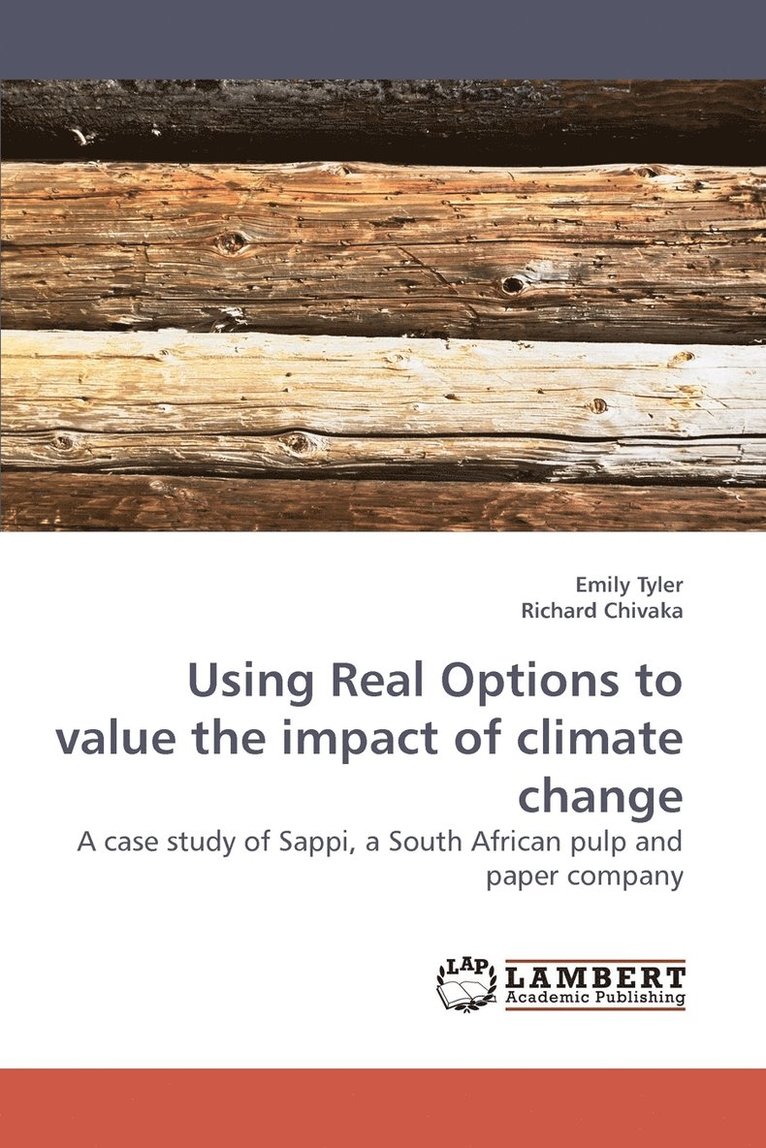 Using Real Options to Value the Impact of Climate Change 1