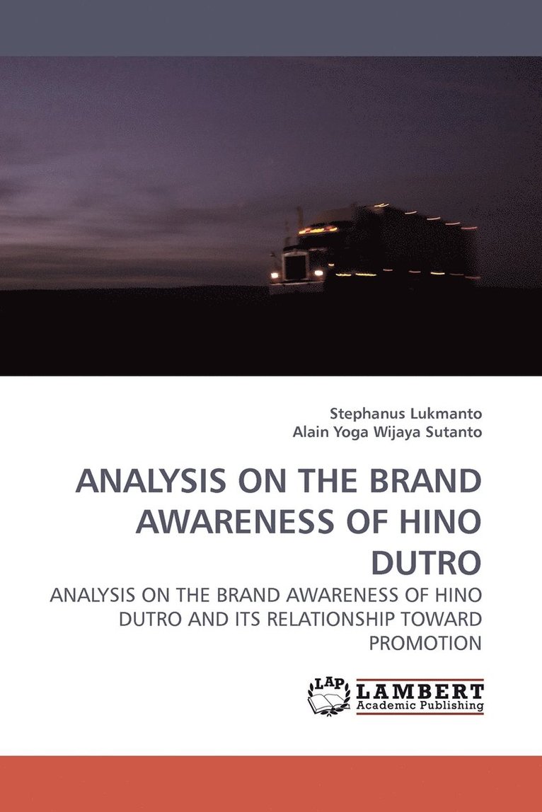 Analysis on the Brand Awareness of Hino Dutro 1