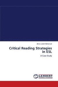 bokomslag Critical Reading Strategies in ESL