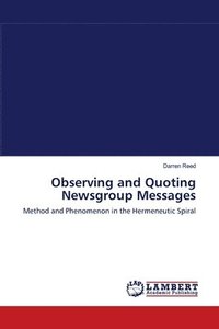 bokomslag Observing and Quoting Newsgroup Messages