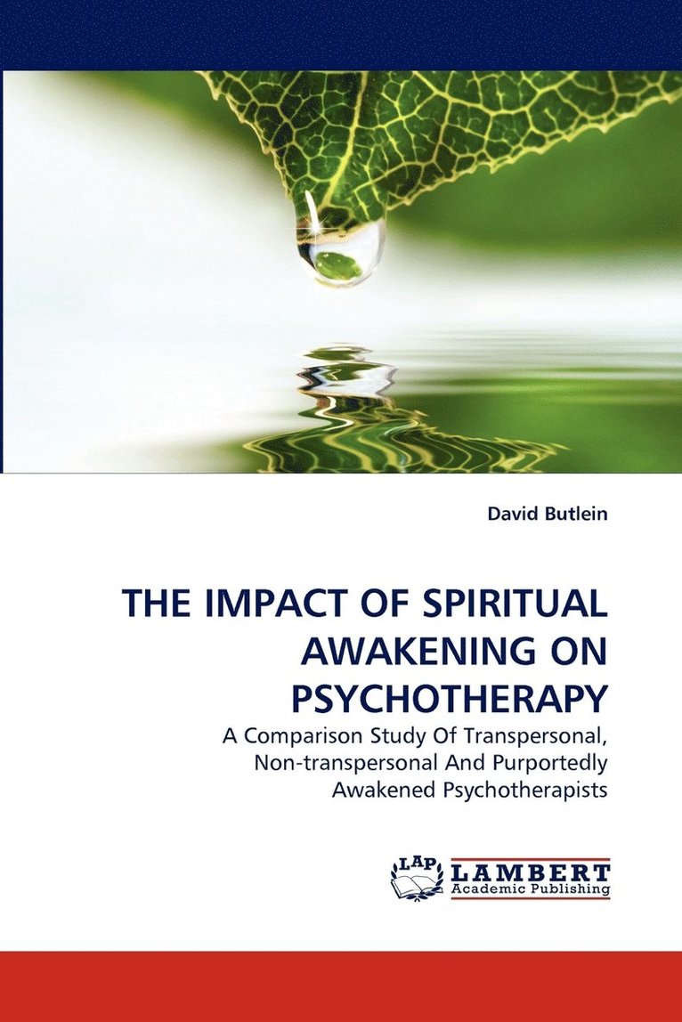 The Impact of Spiritual Awakening on Psychotherapy 1