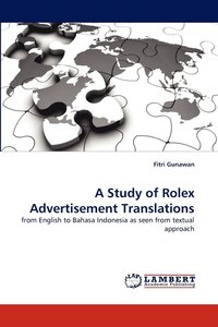 bokomslag A Study of Rolex Advertisement Translations