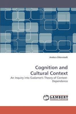 bokomslag Cognition and Cultural Context