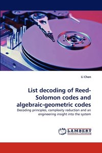 bokomslag List Decoding of Reed-Solomon Codes and Algebraic-Geometric Codes