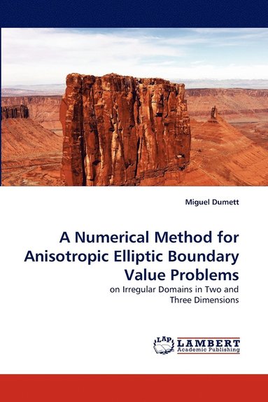 bokomslag A Numerical Method for Anisotropic Elliptic Boundary Value Problems