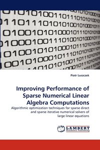 bokomslag Improving Performance of Sparse Numerical Linear Algebra Computations