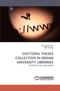 bokomslag Doctoral Theses Collection in Indian University Libraries