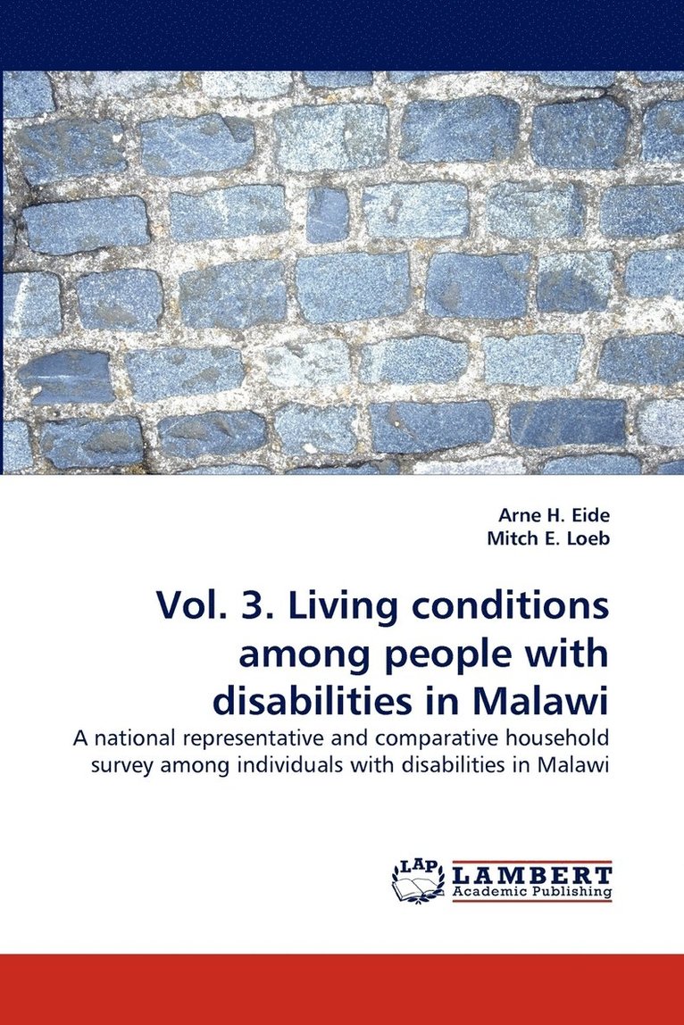 Vol. 3. Living conditions among people with disabilities in Malawi 1