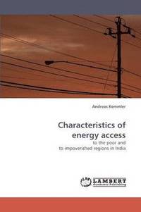 bokomslag Characteristics of energy access