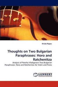 bokomslag Thoughts on Two Bulgarian Paraphrases