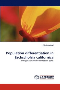 bokomslag Population Differentiation in Eschscholzia Californica