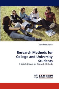 bokomslag Research Methods for College and University Students