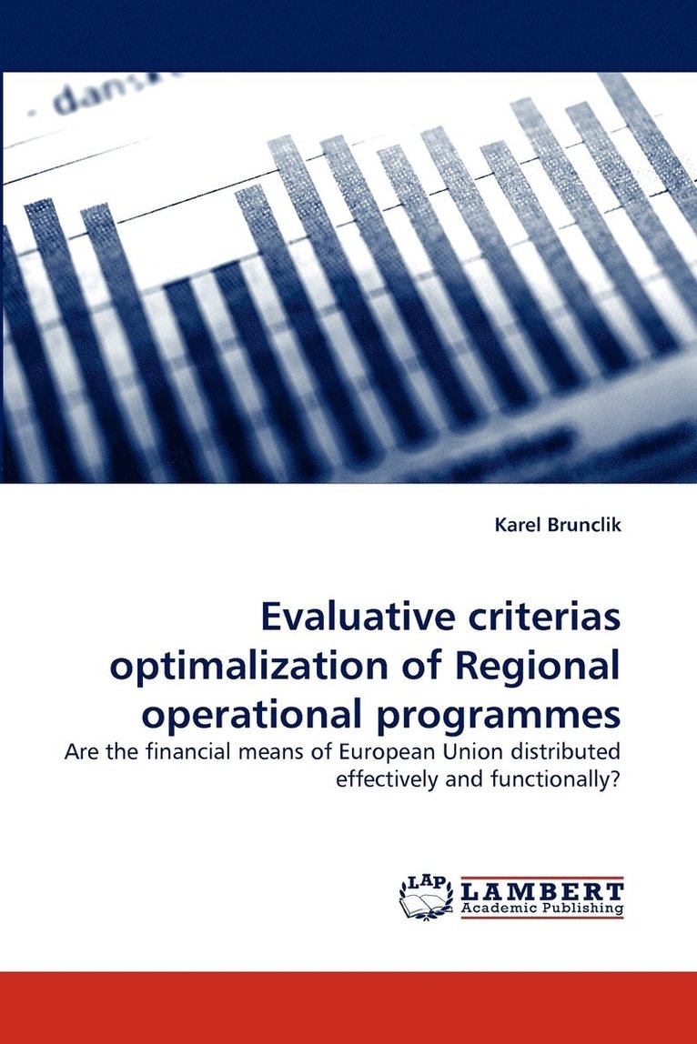 Evaluative criterias optimalization of Regional operational programmes 1