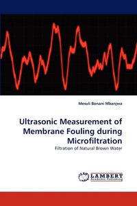 bokomslag Ultrasonic Measurement of Membrane Fouling during Microfiltration