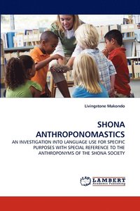 bokomslag Shona Anthroponomastics