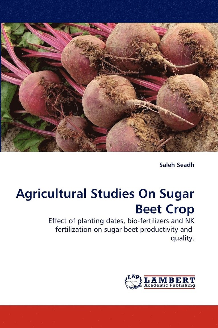 Agricultural Studies On Sugar Beet Crop 1