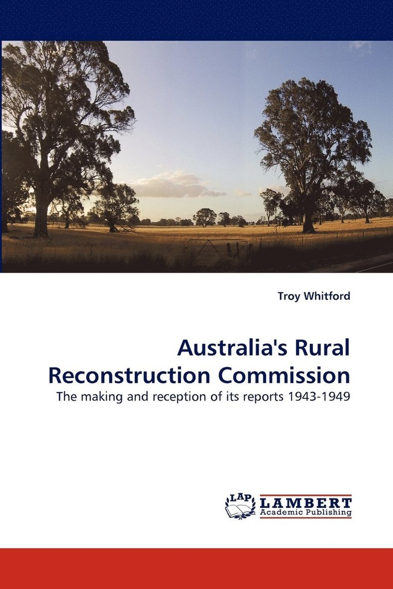 Australia's Rural Reconstruction Commission 1