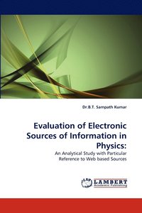 bokomslag Evaluation of Electronic Sources of Information in Physics