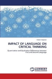 bokomslag Impact of Language on Critical Thinking