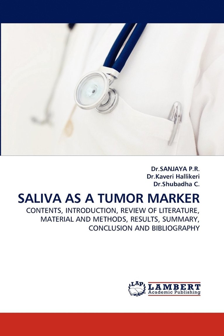 Saliva as a Tumor Marker 1