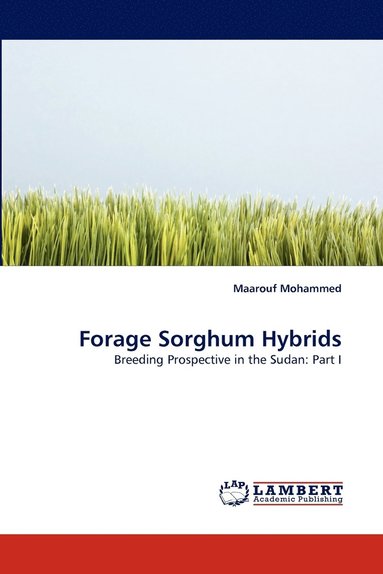 bokomslag Forage Sorghum Hybrids