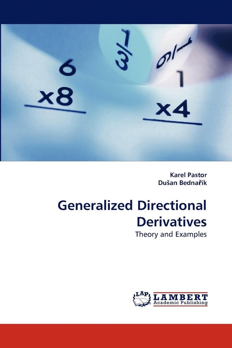 Generalized Directional Derivatives 1