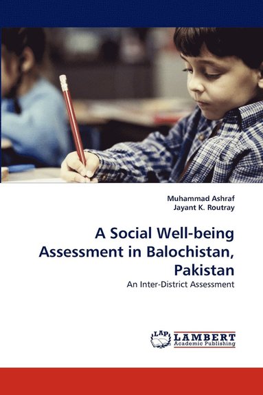 bokomslag A Social Well-being Assessment in Balochistan, Pakistan