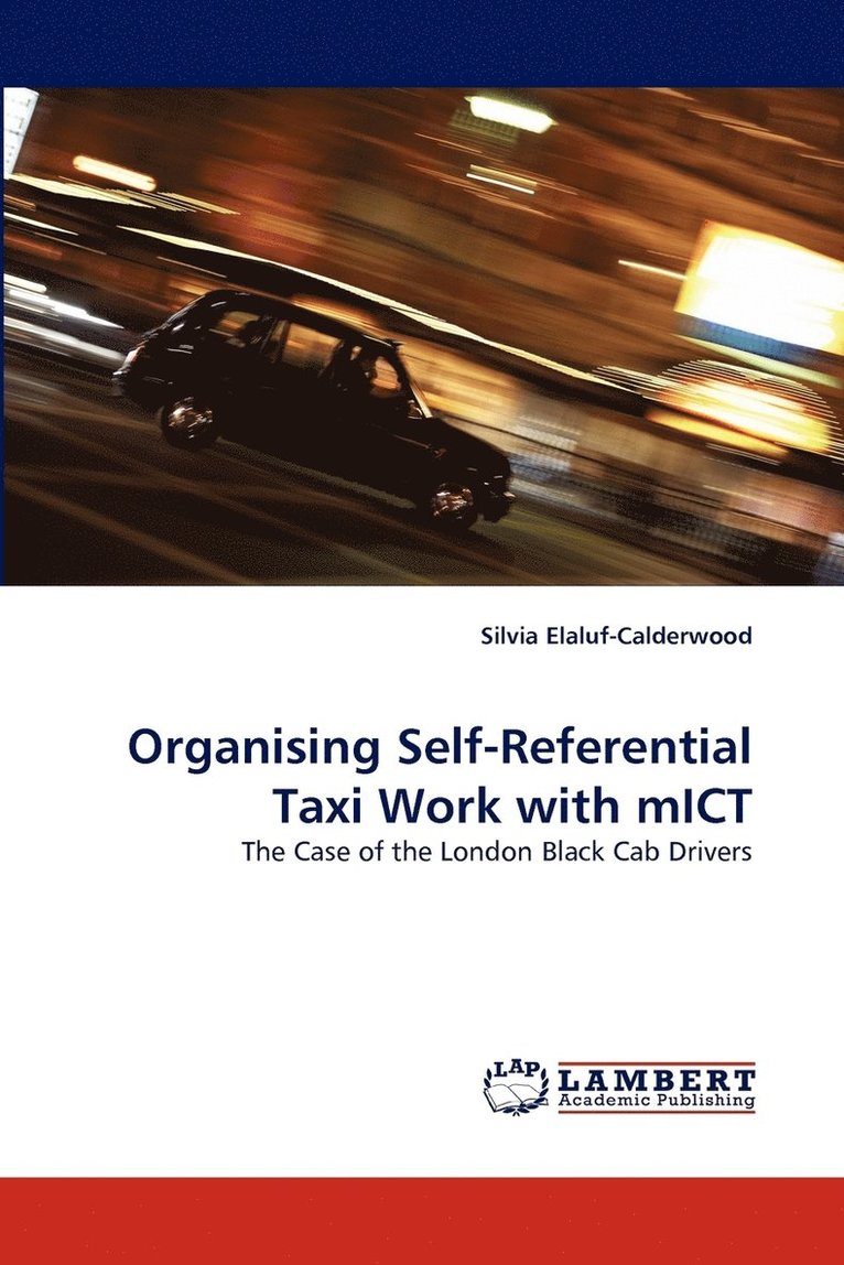 Organising Self-Referential Taxi Work with Mict 1