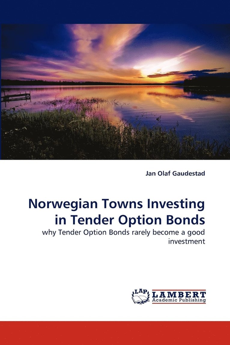 Norwegian Towns Investing in Tender Option Bonds 1