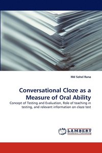 bokomslag Conversational Cloze as a Measure of Oral Ability