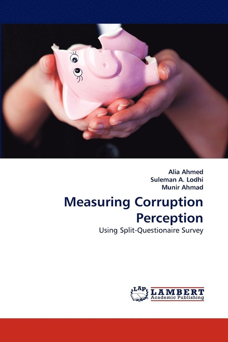 Alia Ahmed, Suleman A Lodhi, Munir Ahmad, Suleman A. Lodhi - Measuring Corruption Perception, Häftad