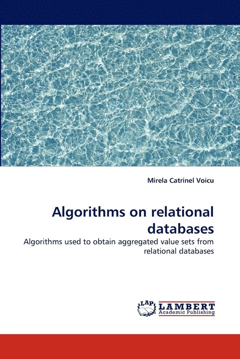 Algorithms on Relational Databases 1