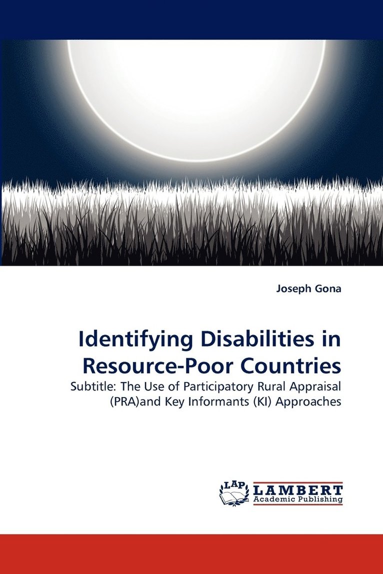 Identifying Disabilities in Resource-Poor Countries 1