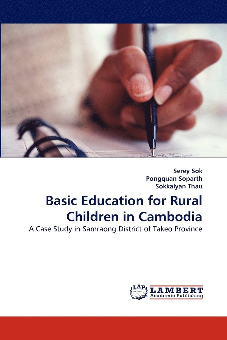 Basic Education for Rural Children in Cambodia 1