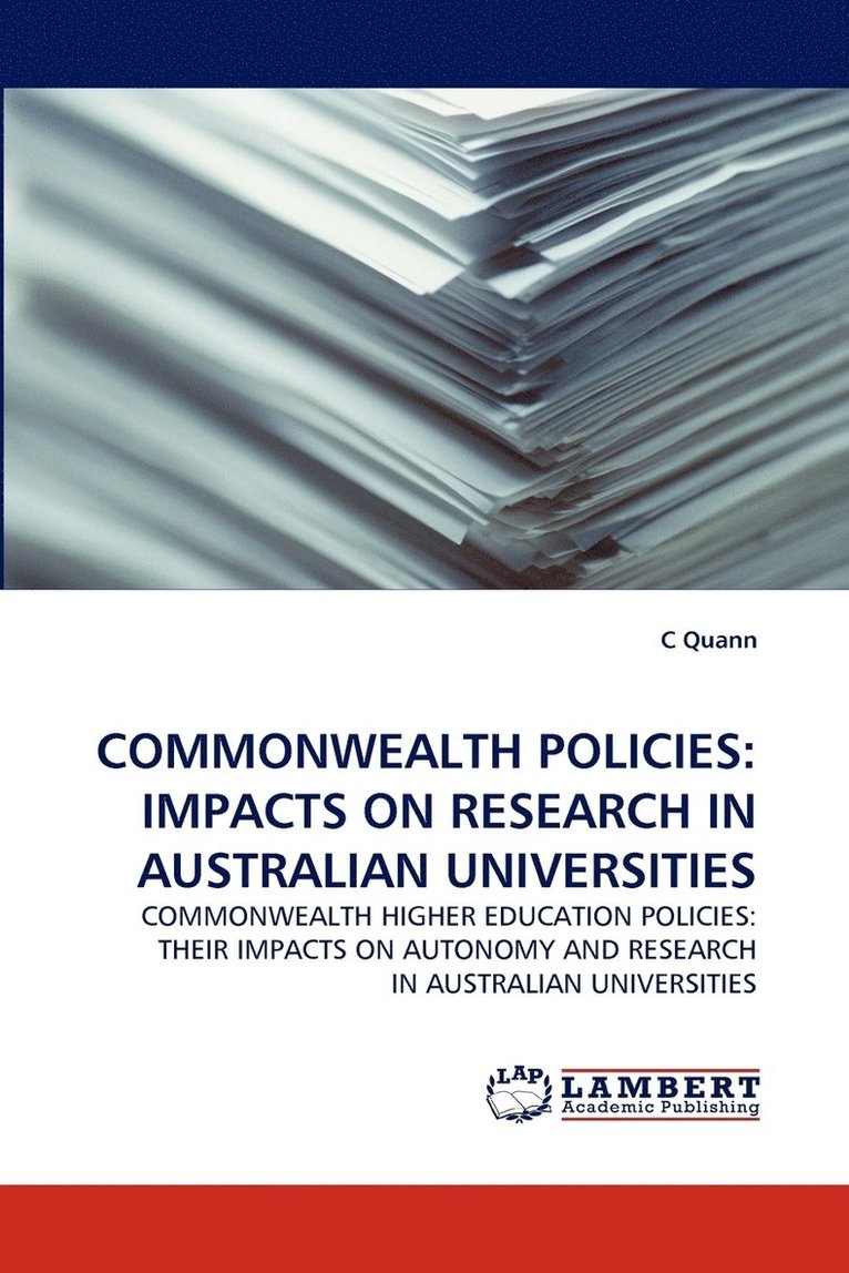 Commonwealth Policies 1