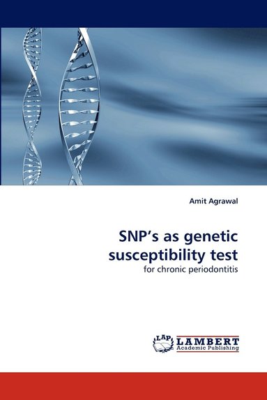 bokomslag SNP's as genetic susceptibility test