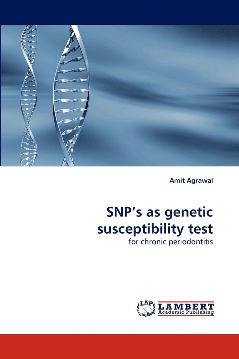 SNP's as genetic susceptibility test 1