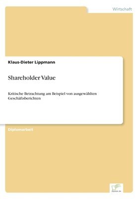 bokomslag Shareholder Value